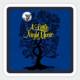 a little night music Sticker